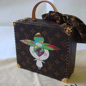 Louis Vuitton monogram x Takashi Murakami 2003 limited edition jewelry box
